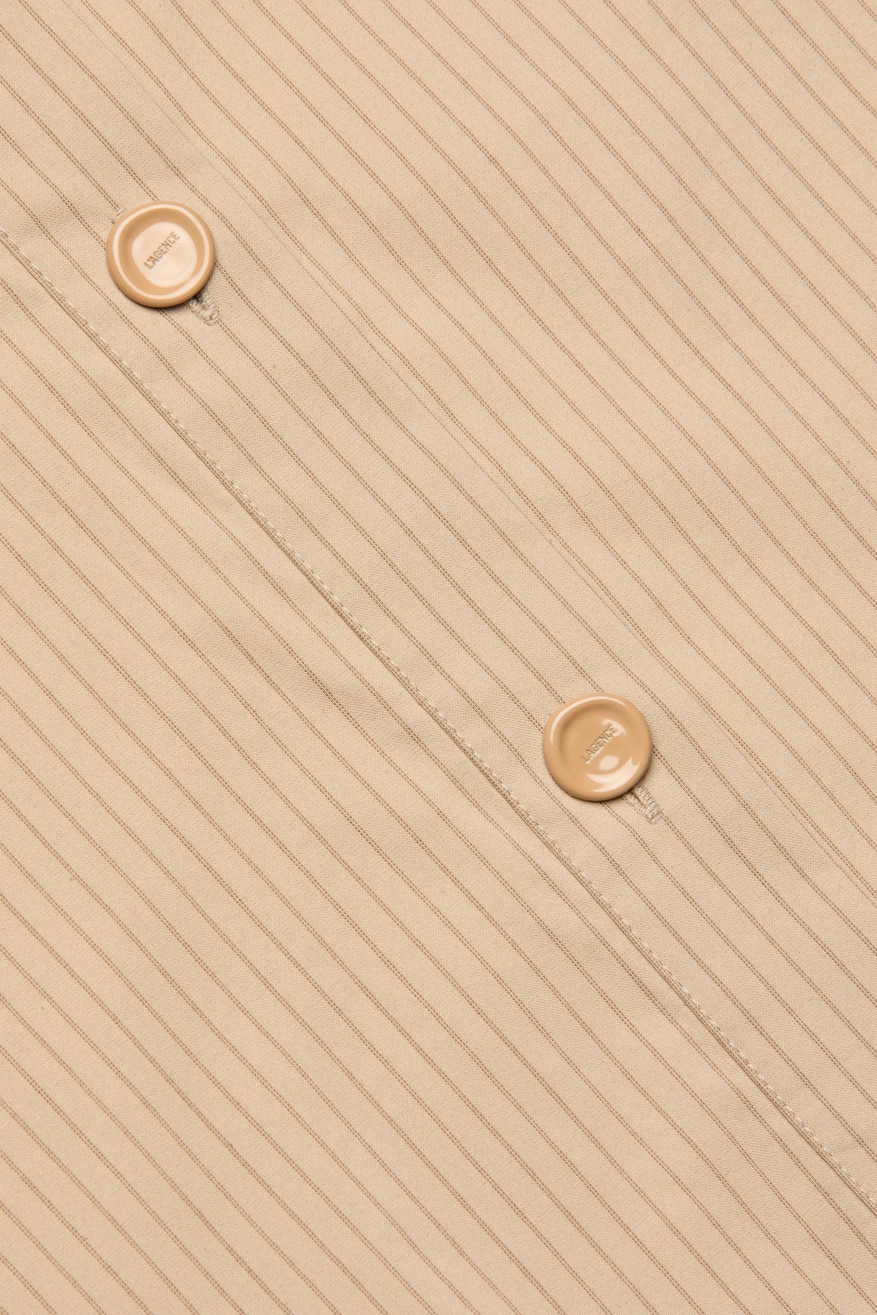 COSETTE CROP HI LOW SHIRT - Blouses - Sassanova