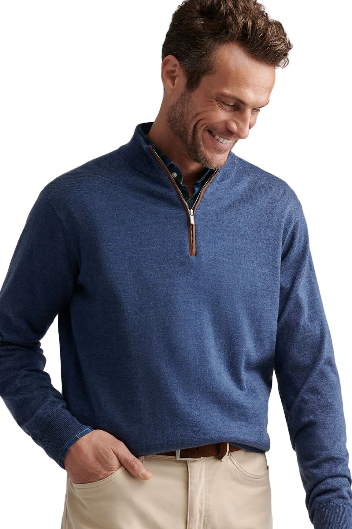 AUTUMN CREST SUEDE TRIM 1/4 ZIP
novaman