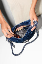 CROSBY VELVET LOCK SADDLE - Sassanova