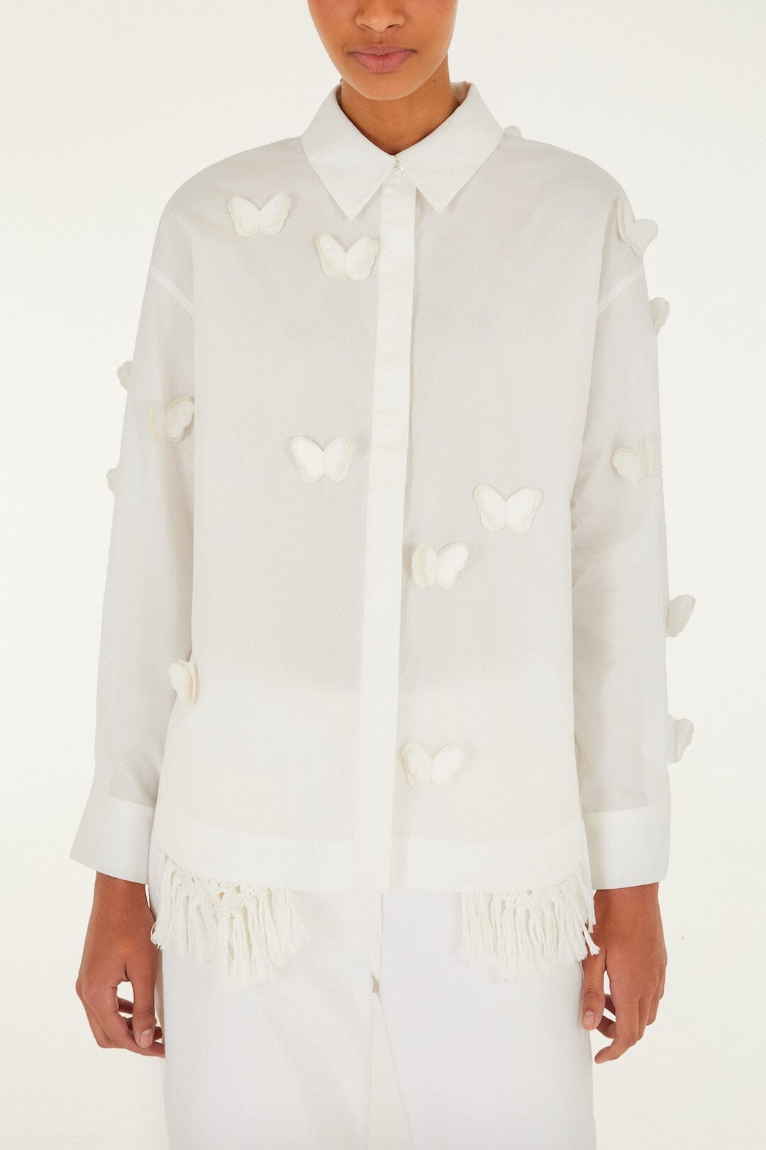 BUTTERFLIES BLOUSE - Blouses - Sassanova