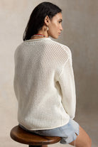 TONAL FLAG LONG SLEEVE PULLOVER - Sweaters - Sassanova