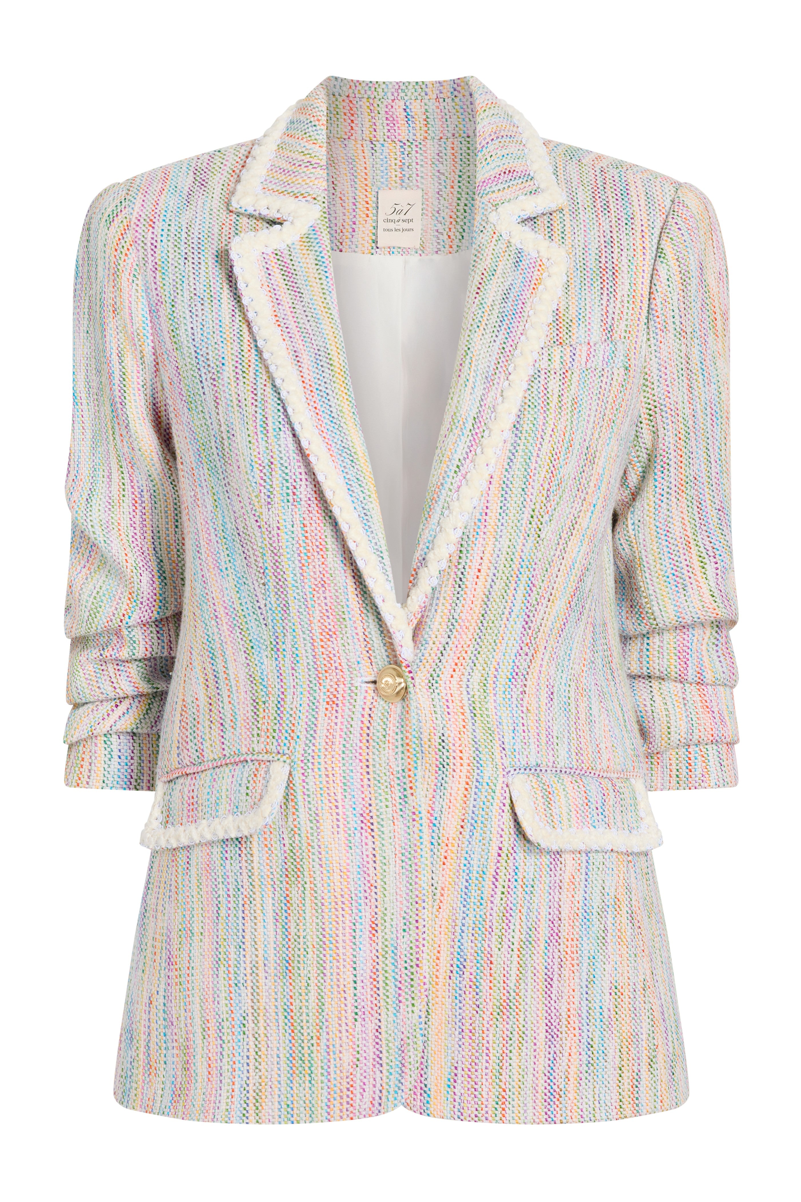 PRISM TWEED KHLOE BLAZER - Jackets - Sassanova