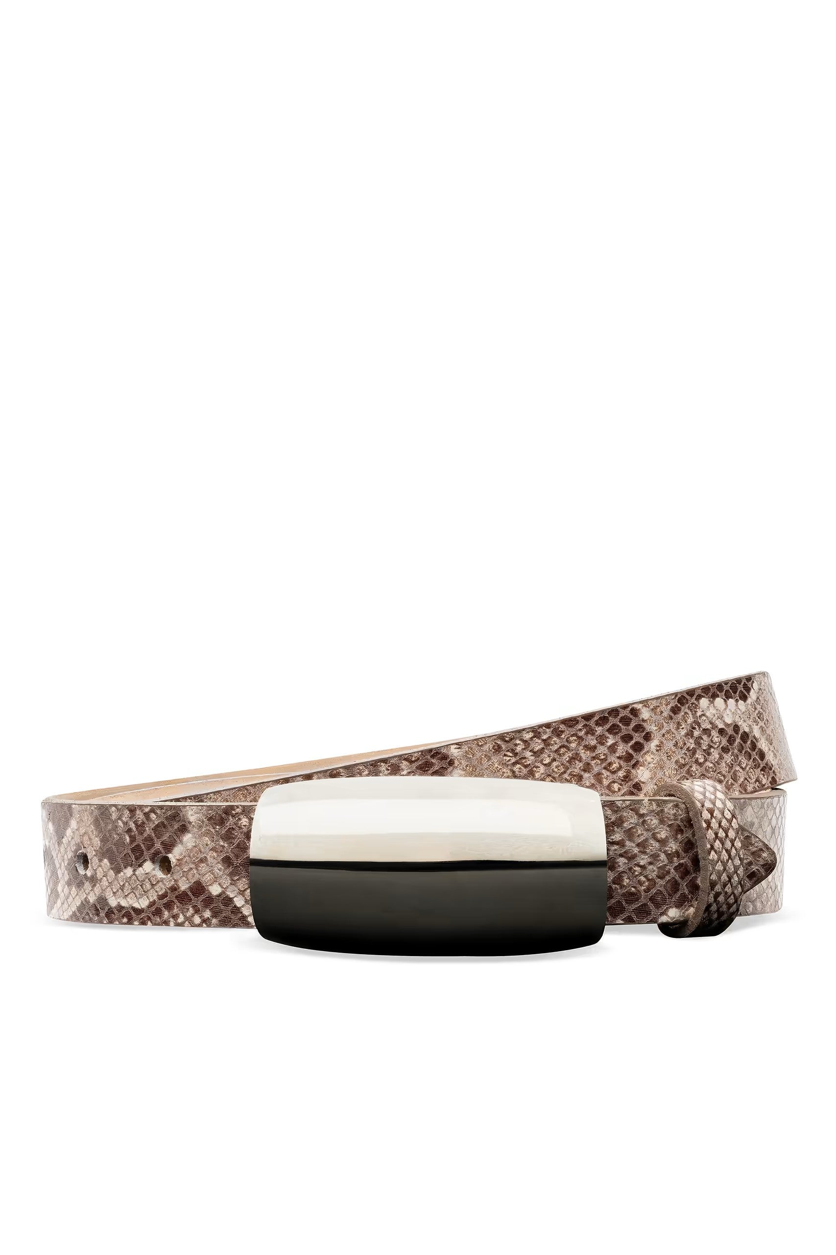 MARLOWE LEATHER BELT - Belts - Sassanova
