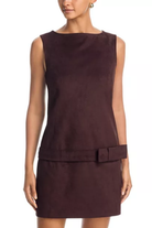 FERN FAUX SUEDE MINI DRESS Sassanova