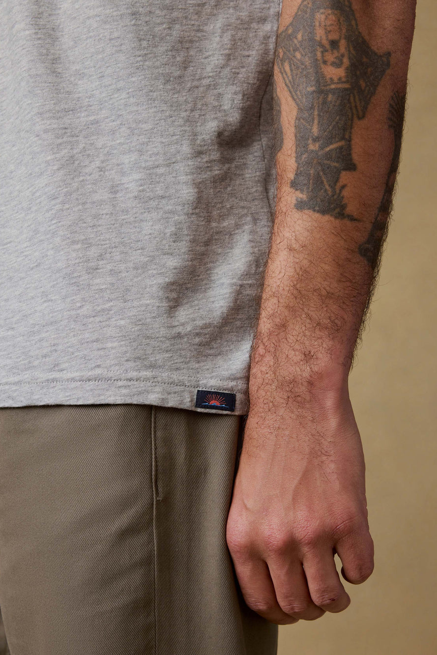 SUNWASHED POCKET TEE - T-shirts - Novaman