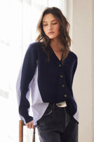 CELINE MIXED MEDIA CARDIGAN
sassanova