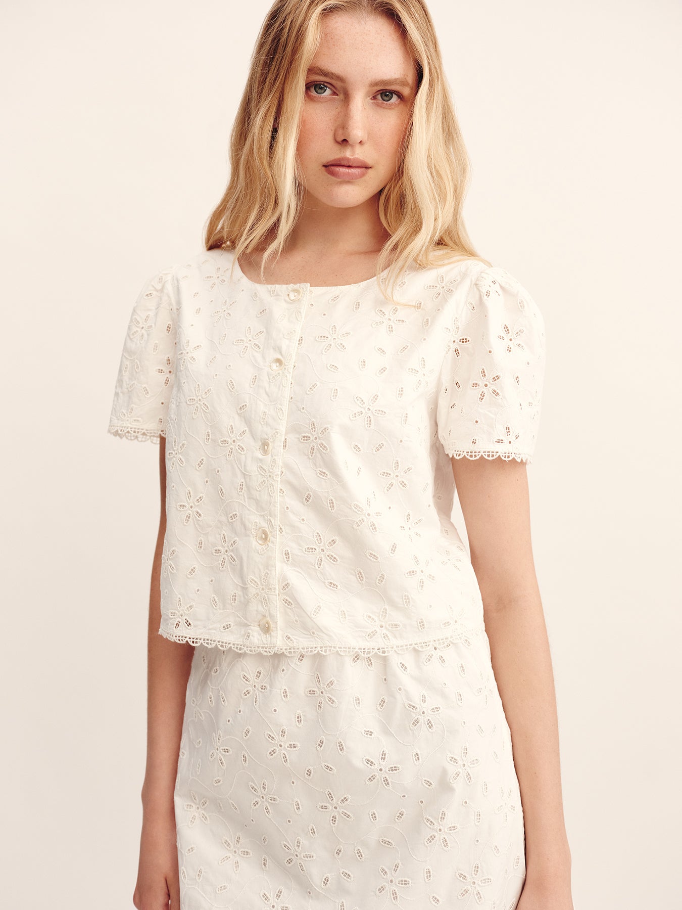 SALMA CAP SLEEVE TOP - Blouses - Sassanova