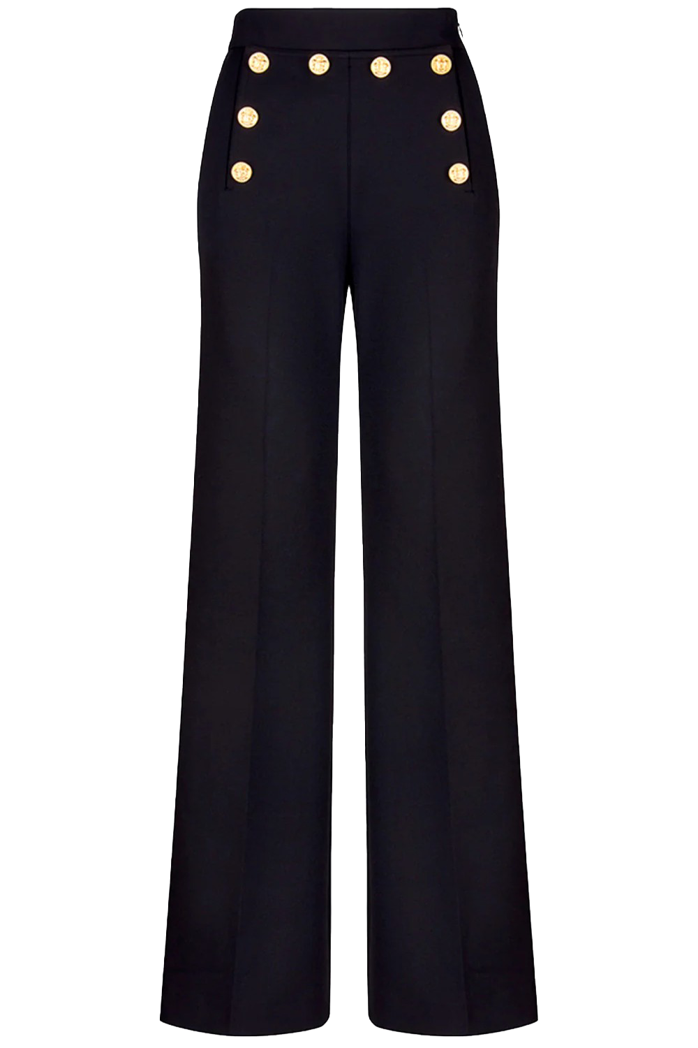 NAUTICAL WIDE LEG PANT - Pants - Sassanova