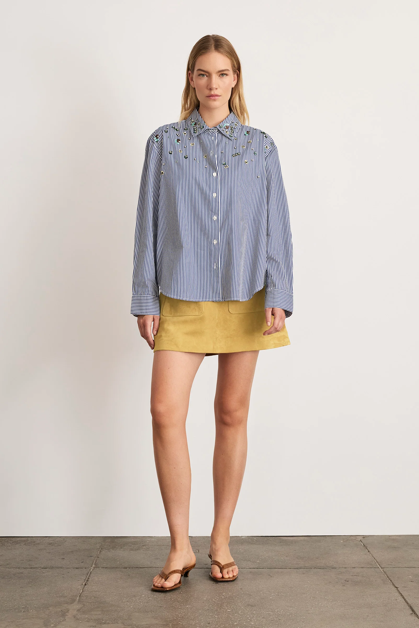 MARGAUX EMBELLISHED TOP - Blouses - Sassanova