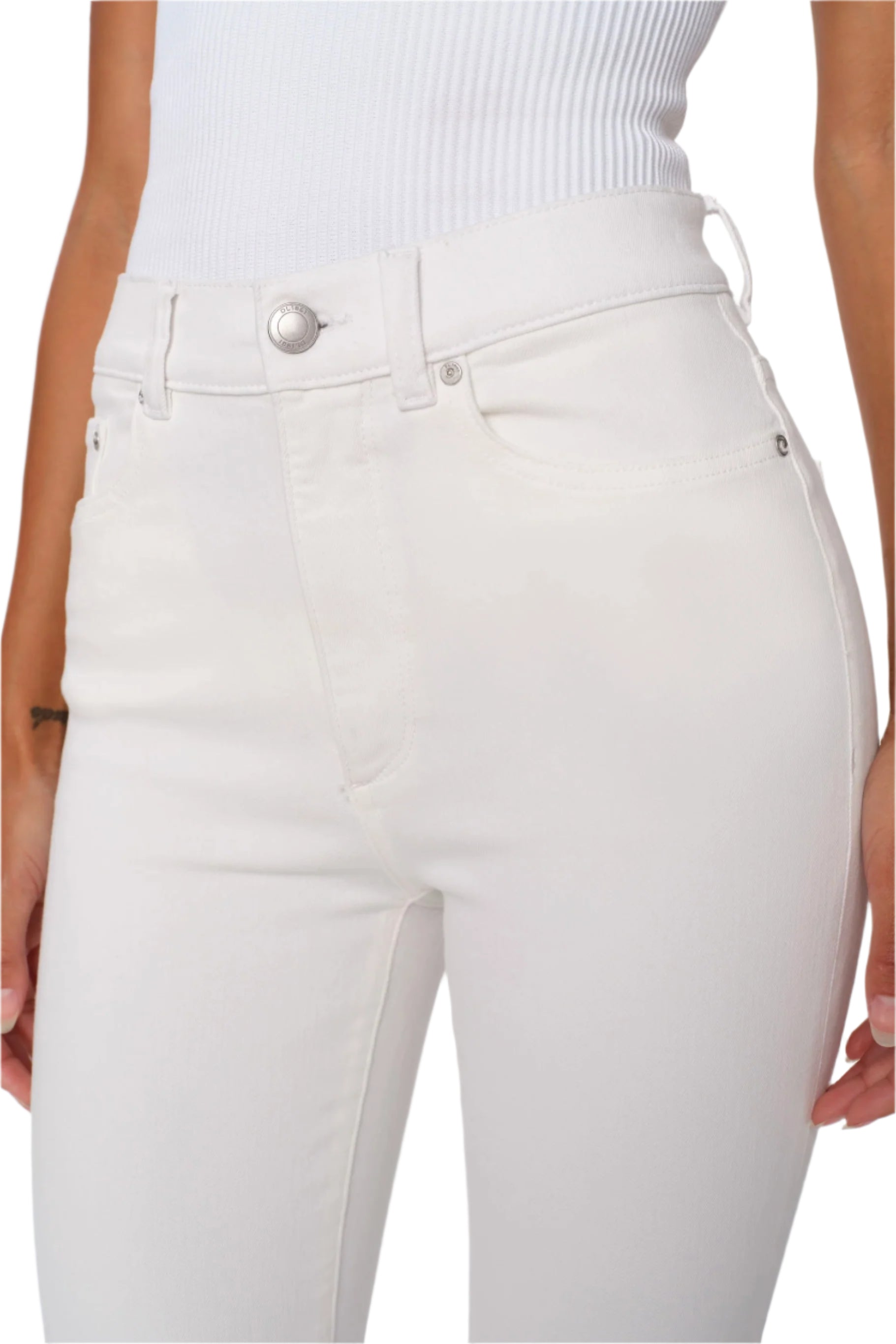 BRIDGET BOOT HIGH RISE CROP - Jeans - Sassanova