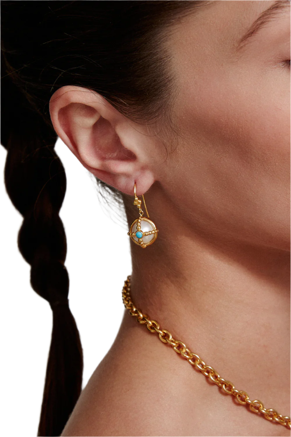 CAGED PEARL DROP EARRINGS (EG-5763)
sassanova