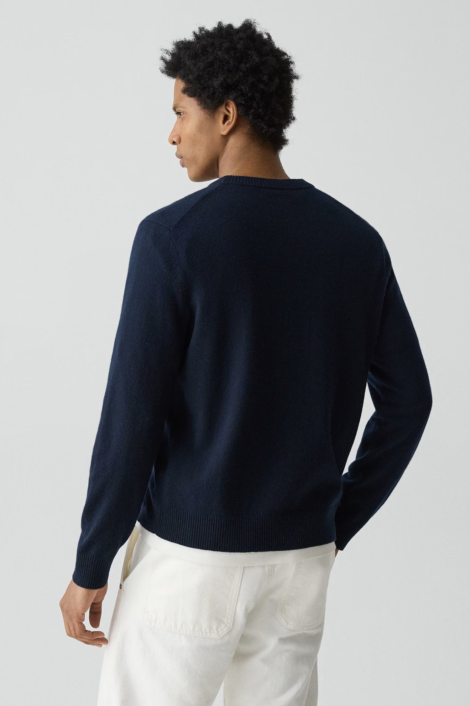 HILLES CASHMERE CREW - Sweaters - Novaman