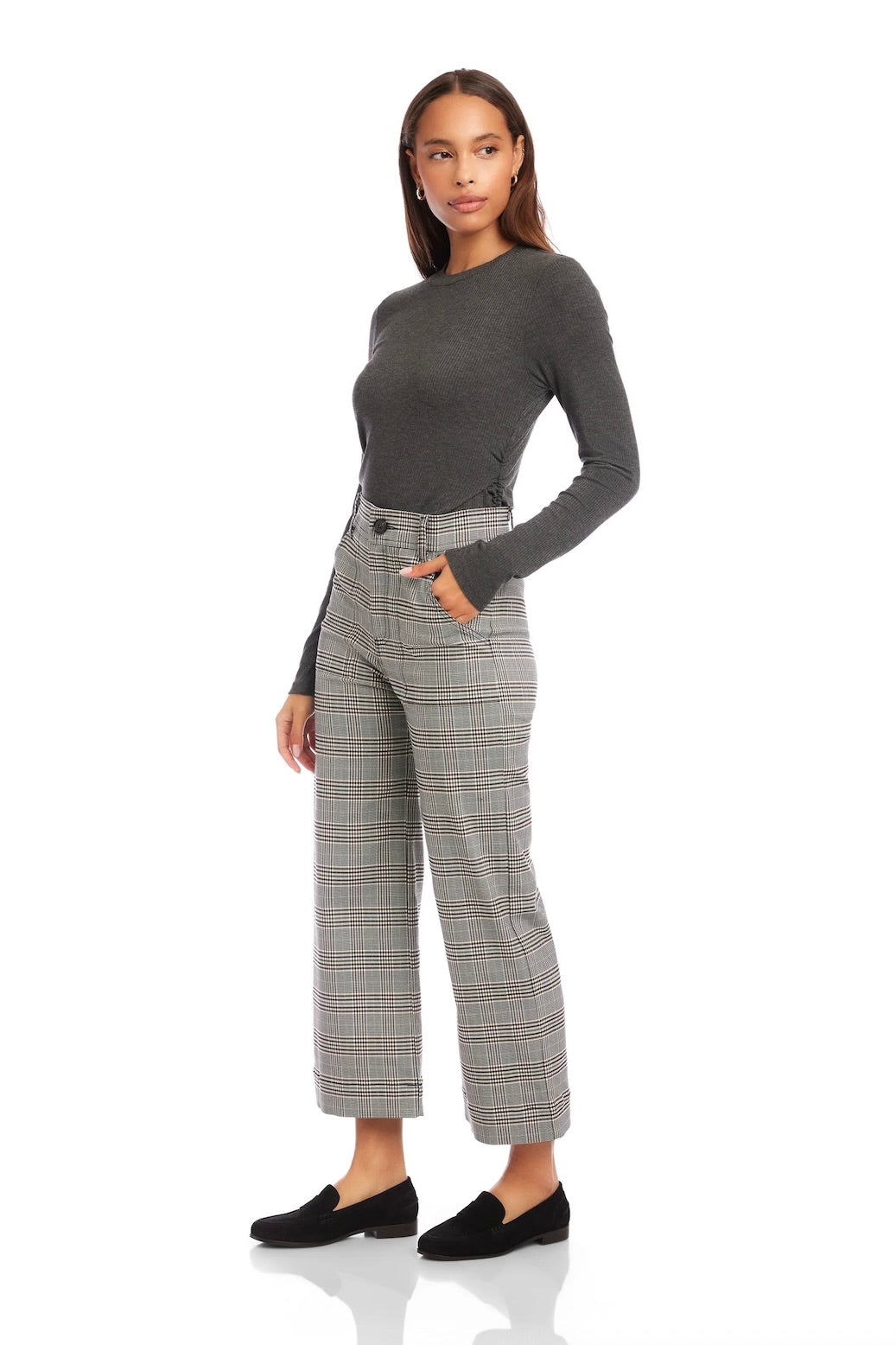 RYLEE CROP PANTS - Pants - Sassanova