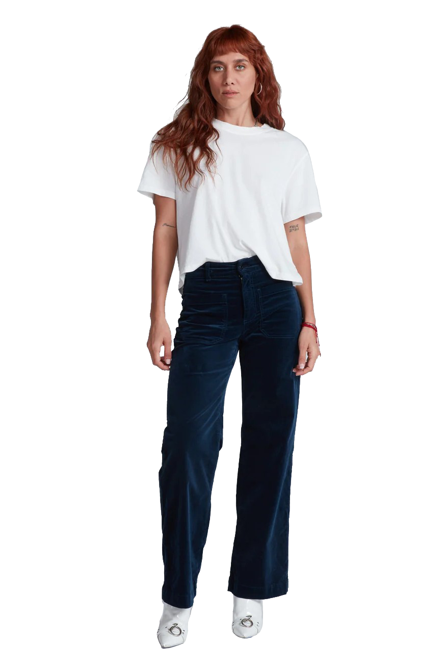 SAILOR VELVET PANT - Jeans - Sassanova
