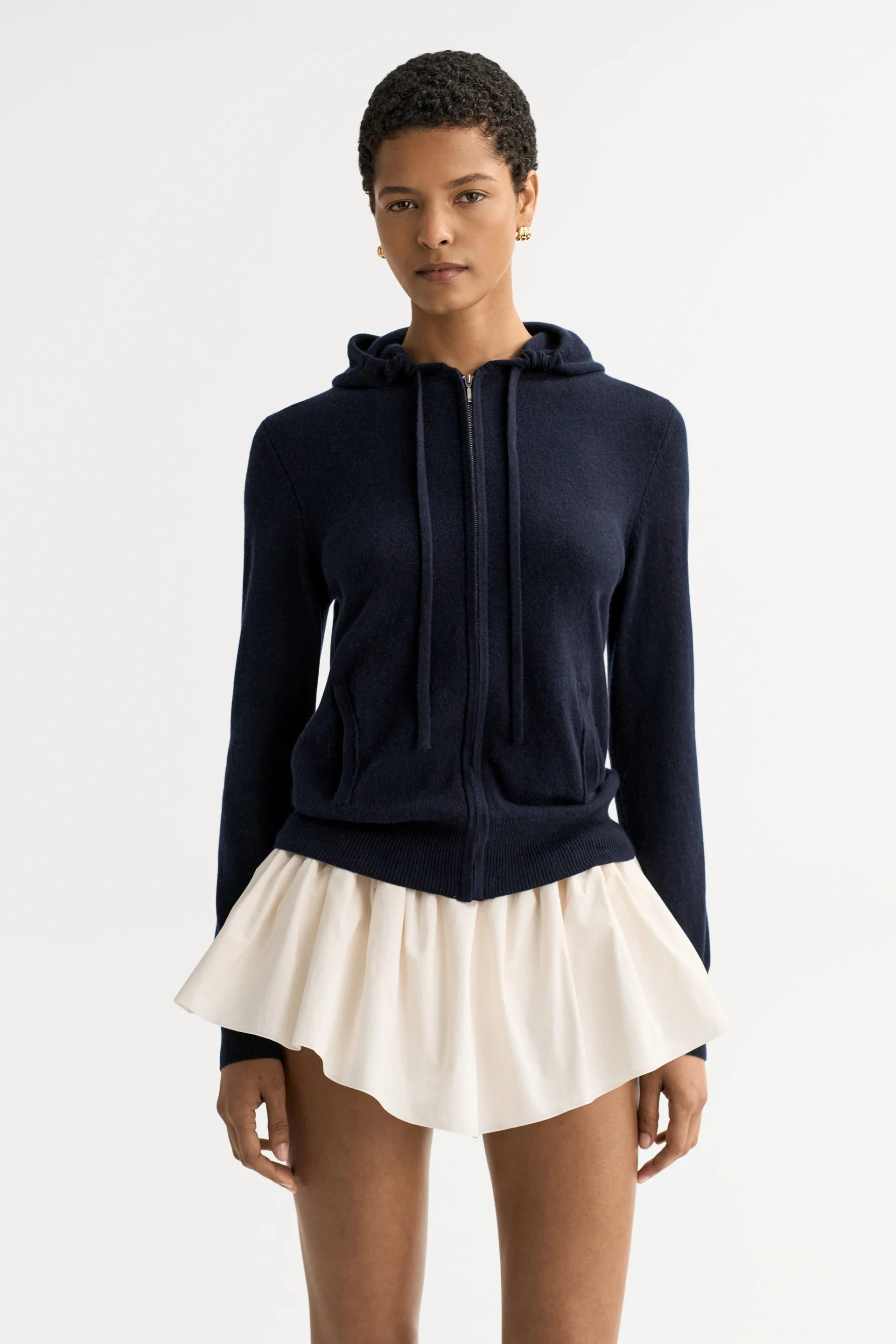 ZIP HOODIE - Sweaters - Sassanova