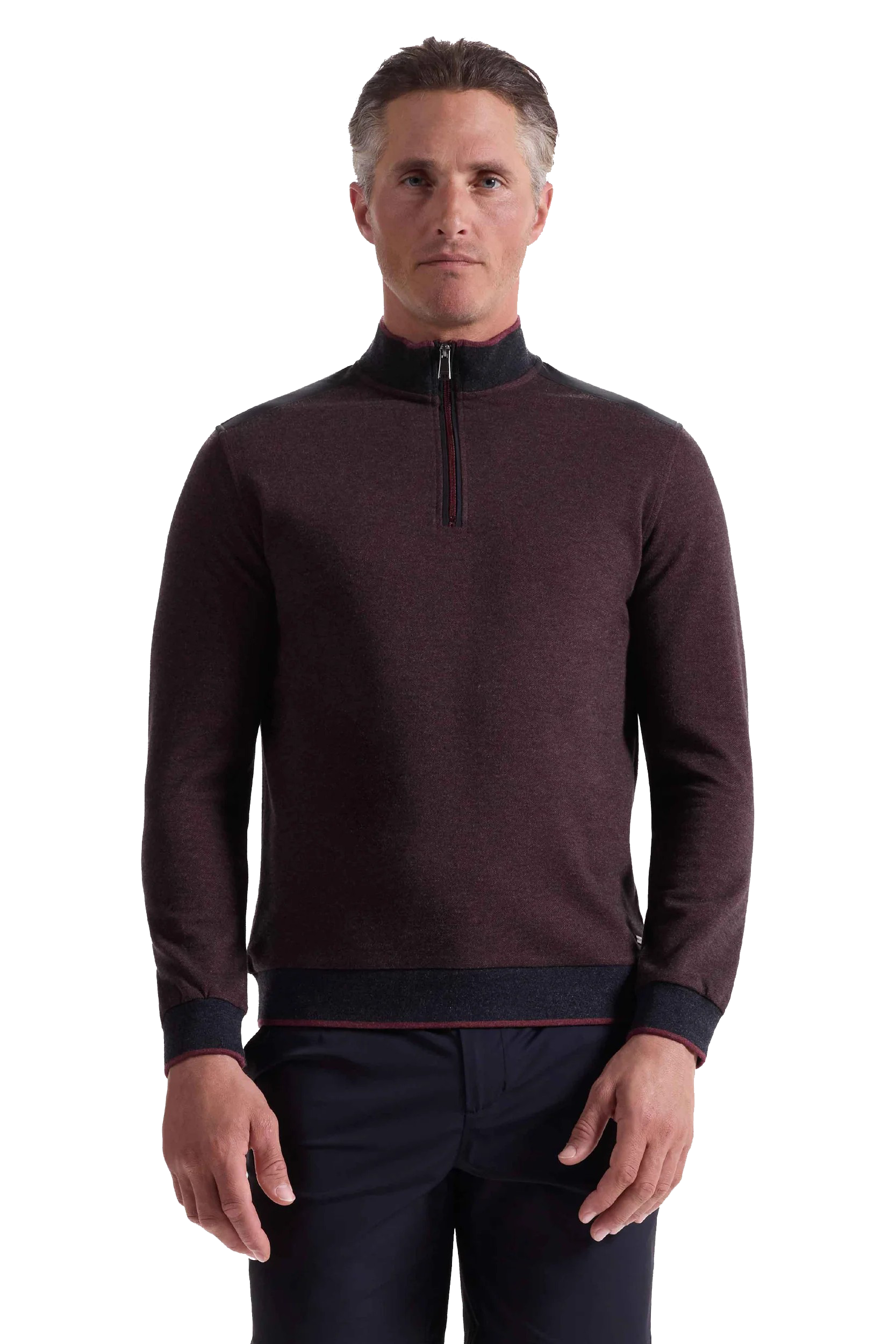 L/S QUARTER ZIP - novaman