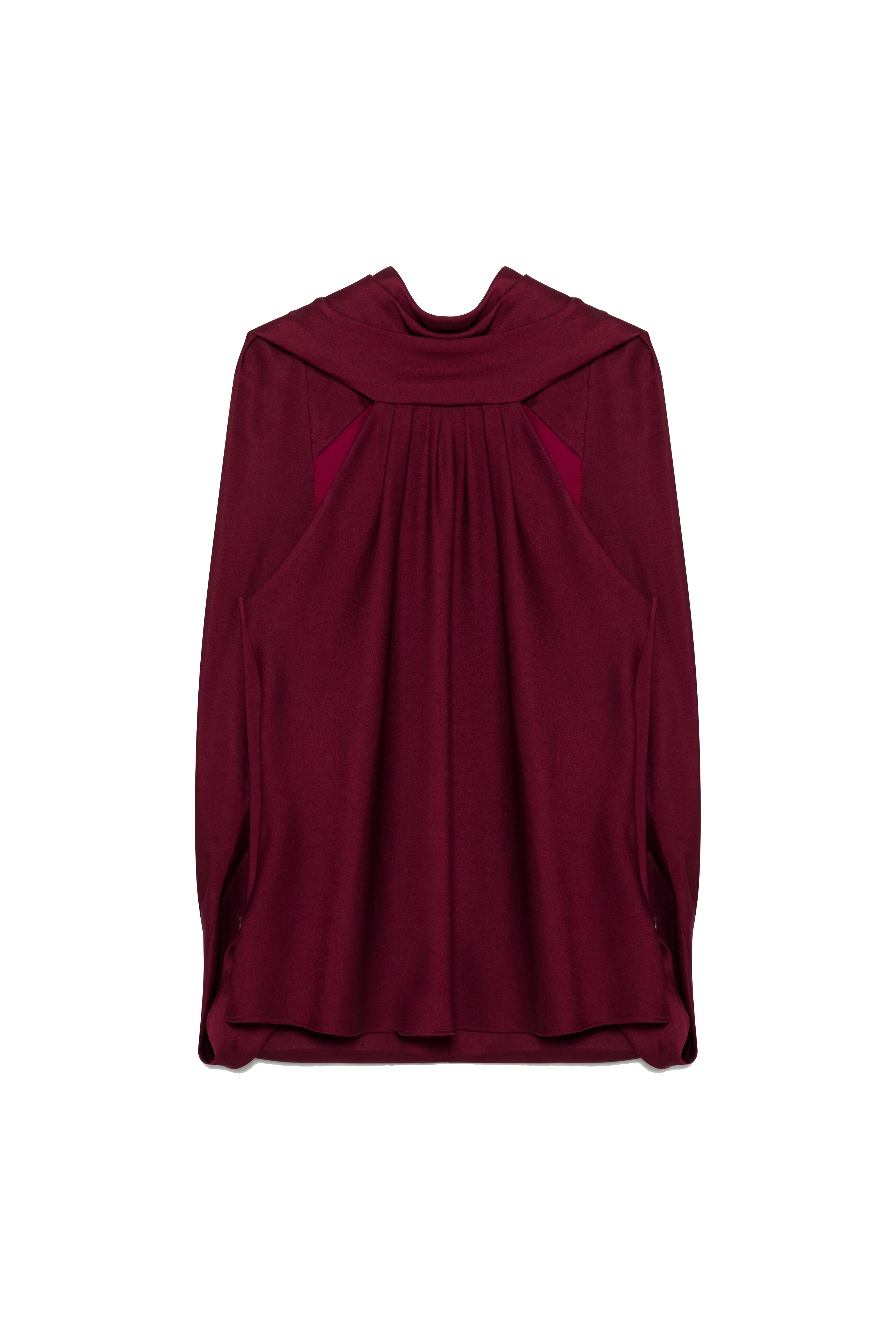 SCARLETT CAPE TOP - Blouses - Sassanova