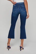 KENDRA CROP FLARE - Jeans - Sassanova