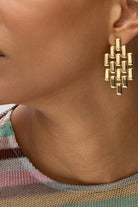 ELEANOR EARRINGS- GLD - Sassanova