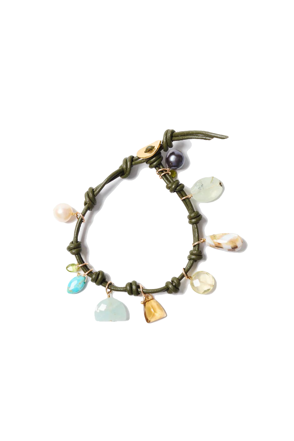 GEMMA CHARM BRACELET - Bracelets - Sassanova