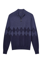 BEX ARGYLE QUARTER ZIP SWEATER Sassanova / Novaman