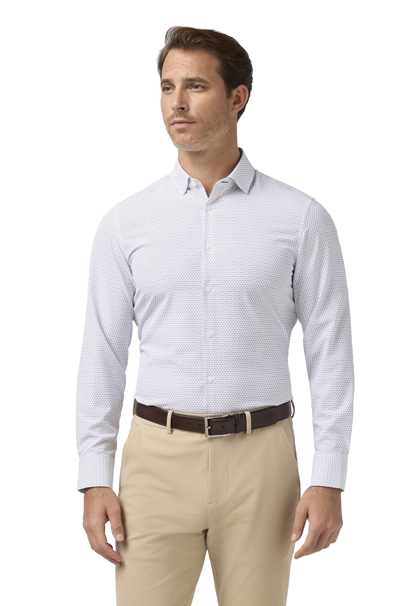 LEEWARD LONG SLEEVE DRESS SHIRT - Long Sleeved Shirts - Novaman