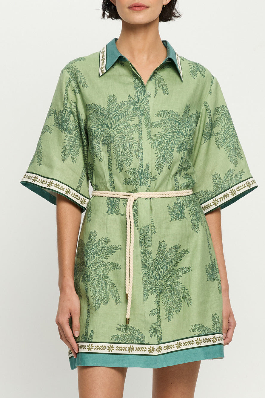 ALANI MINI SHIRT DRESS - Dresses - Sassanova