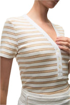 SHORT SLV DEKALB TOP
sassanova