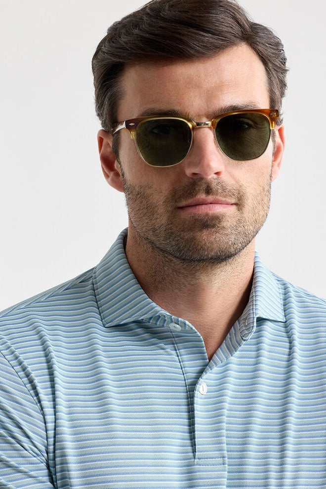 TEMPO PERFORMANCE MESH POLO - Short Sleeved Polos - Novaman