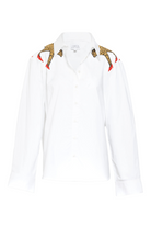 MARGAUX CHEETAH TOP - Blouses - Sassanova