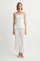 FLORENCE STRAPLESS TOP - Blouses - Sassanova