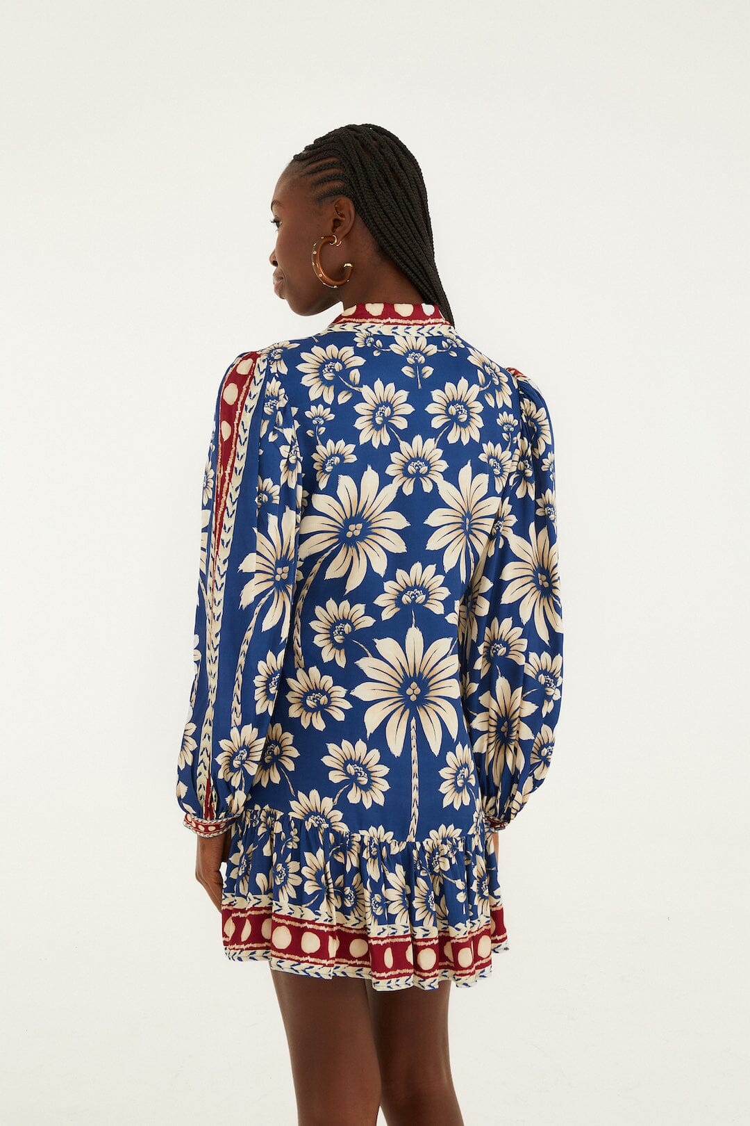 LUNA LS MINI DRESS - Dresses - Sassanova