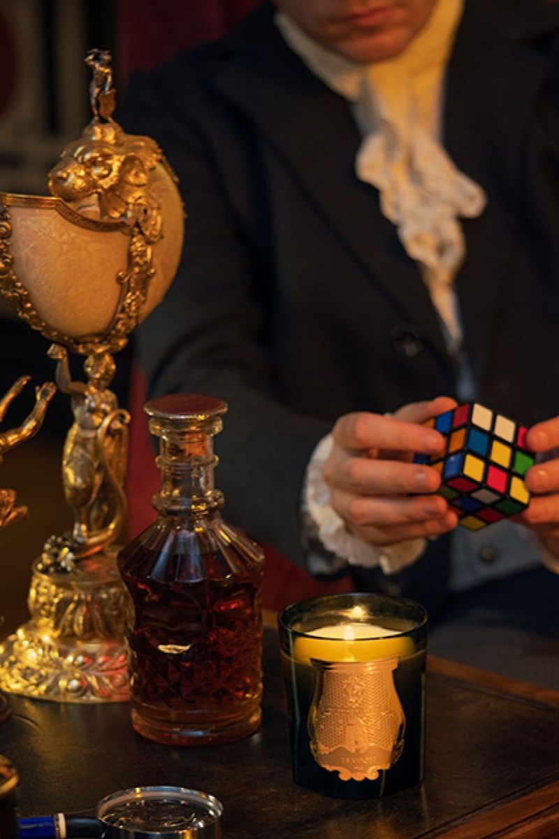 ERNESTO CLASSIC CANDLE- LEATHER & TOBACCO - Sassanova