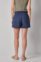 LINEN BLEND SKORT - Skirts - Sassanova