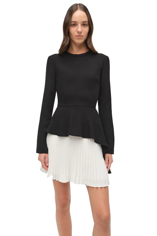 AMBERLY L/S MINI DRESS - Dresses - Sassanova