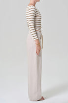 BRYNN DRAWSTRING LINEN TROUSER - Pants - Sassanova
