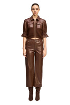 VEGAN LEATHER JOEY PANT Sassanova