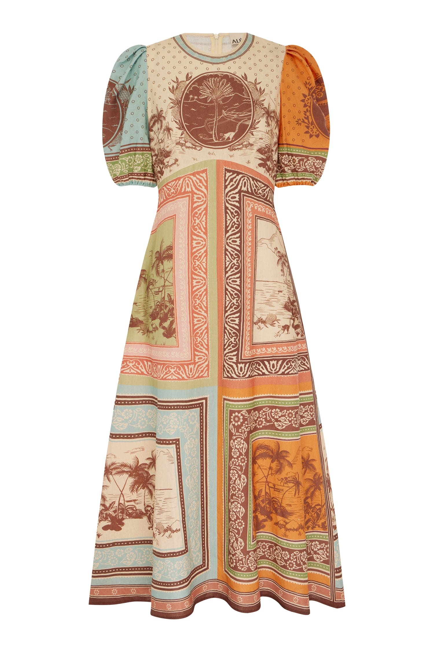 ALBERTA MIDI DRESS - Dresses - Sassanova