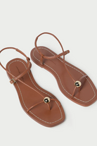 LARA STRAPPY FLAT SANDAL - Shoes - Sassanova