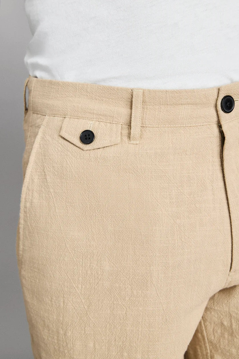 SLUB COTTON SHORT - Shorts - Novaman