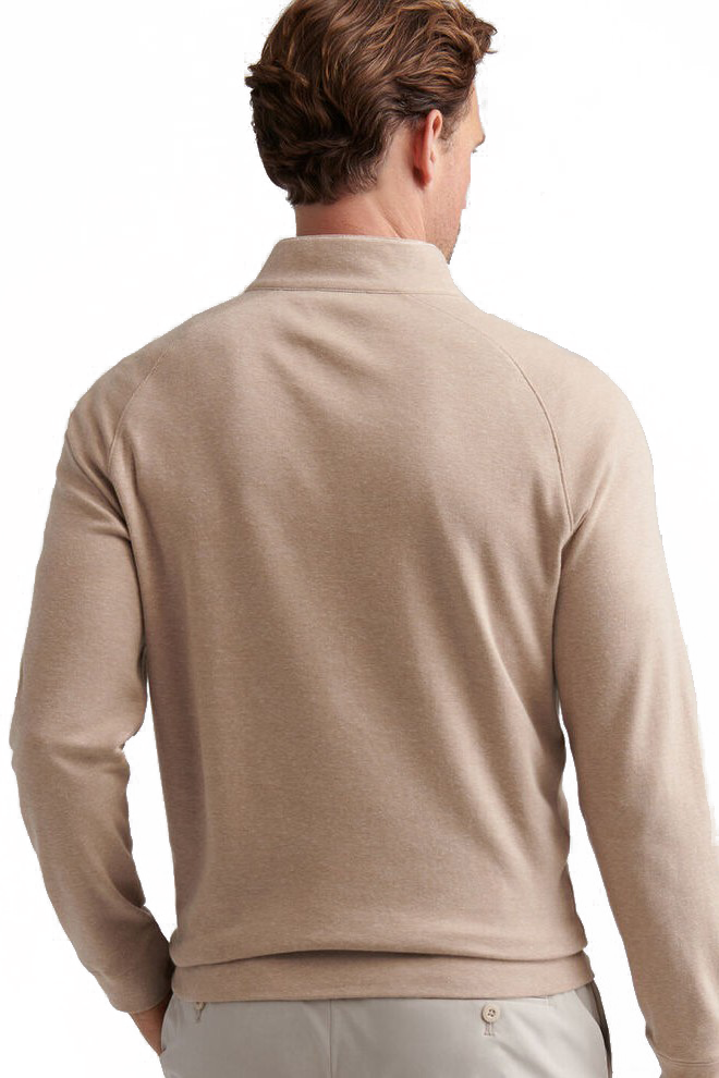 GRANT BIRDSEYE 1/4 ZIP - sassanova