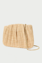 BRIT PLEATED POUCH - Handbags - Sassanova