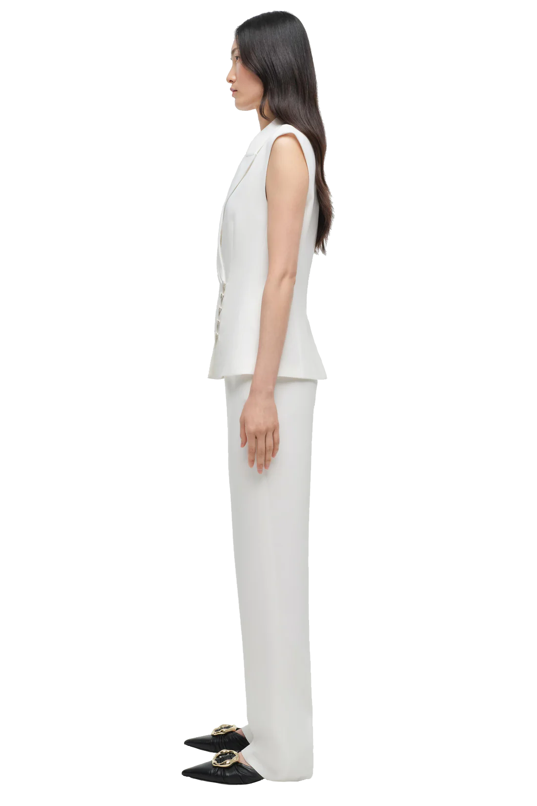 VALARIE BLAZER VEST - Vests - Sassanova