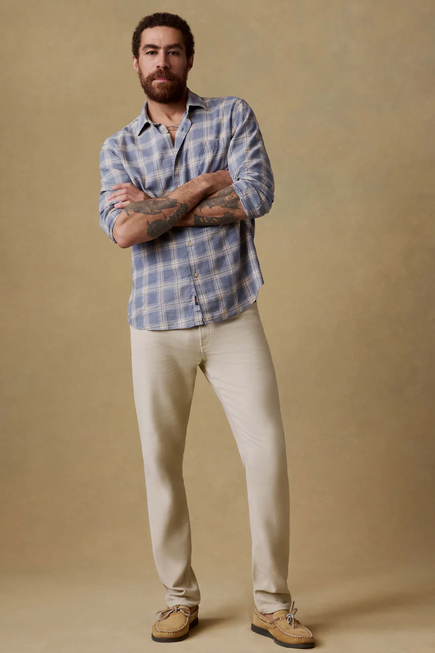 STRETCH TERRY 5 POCKET PANT - Pants - Novaman