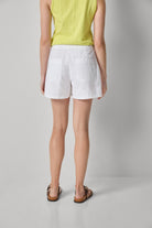 LINEN BLEND SKORT - Skirts - Sassanova