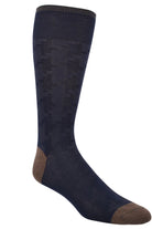 SOLID HOUNDSTOOTH SOCK NAVY OS
novaman