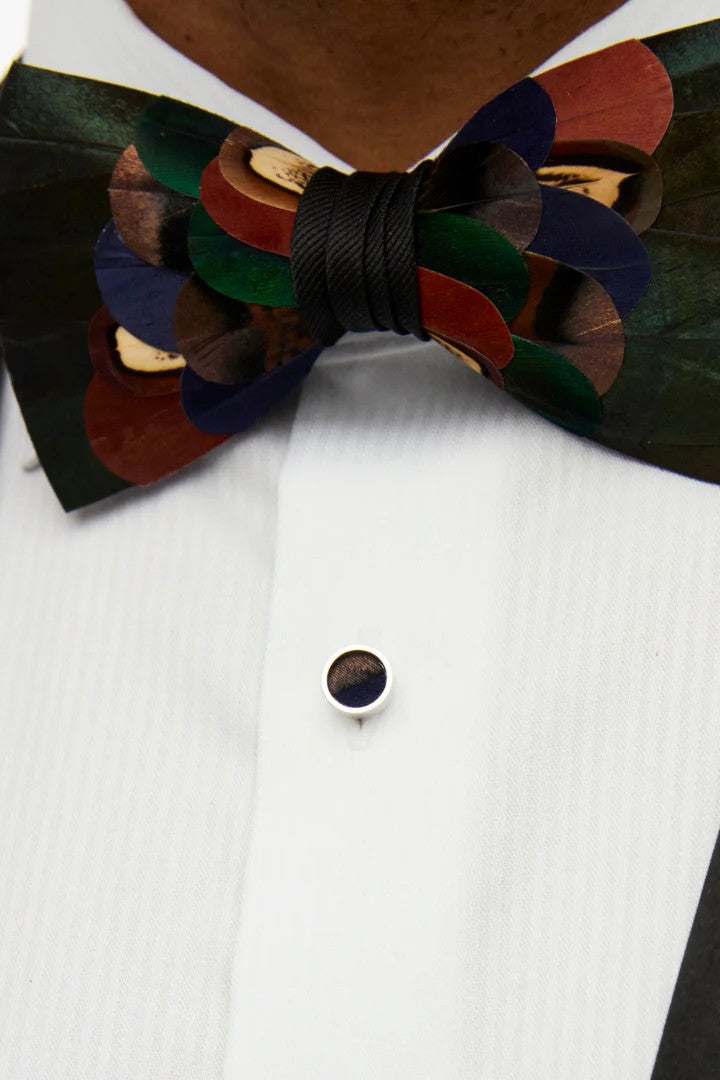 WOODLAND BOW TIE MULTI - Bowties - Novaman