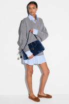 CROSBY VELVET LOCK SHOULDER - Sassanova