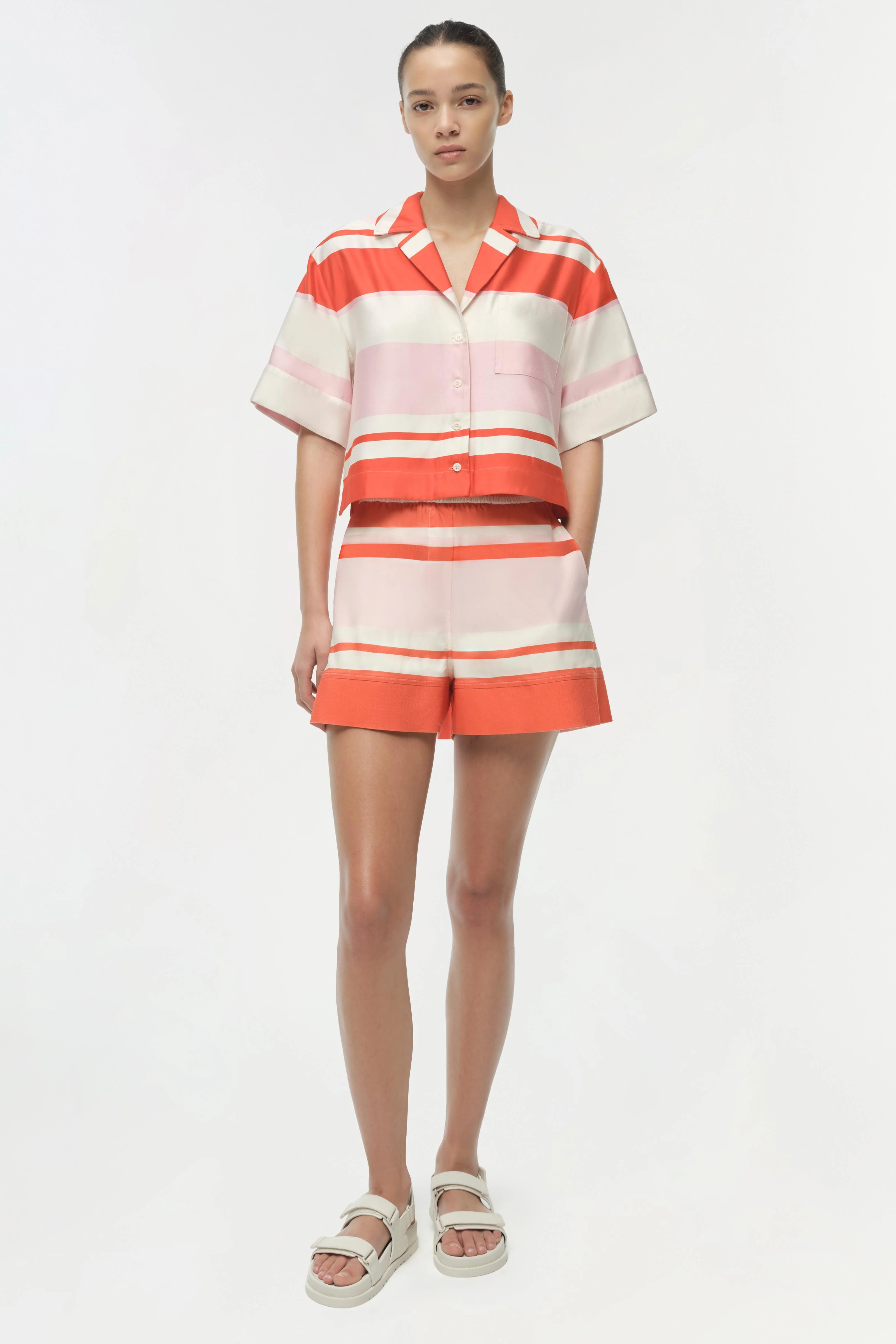 BAILEE CAMP SHIRT - Blouses - Sassanova