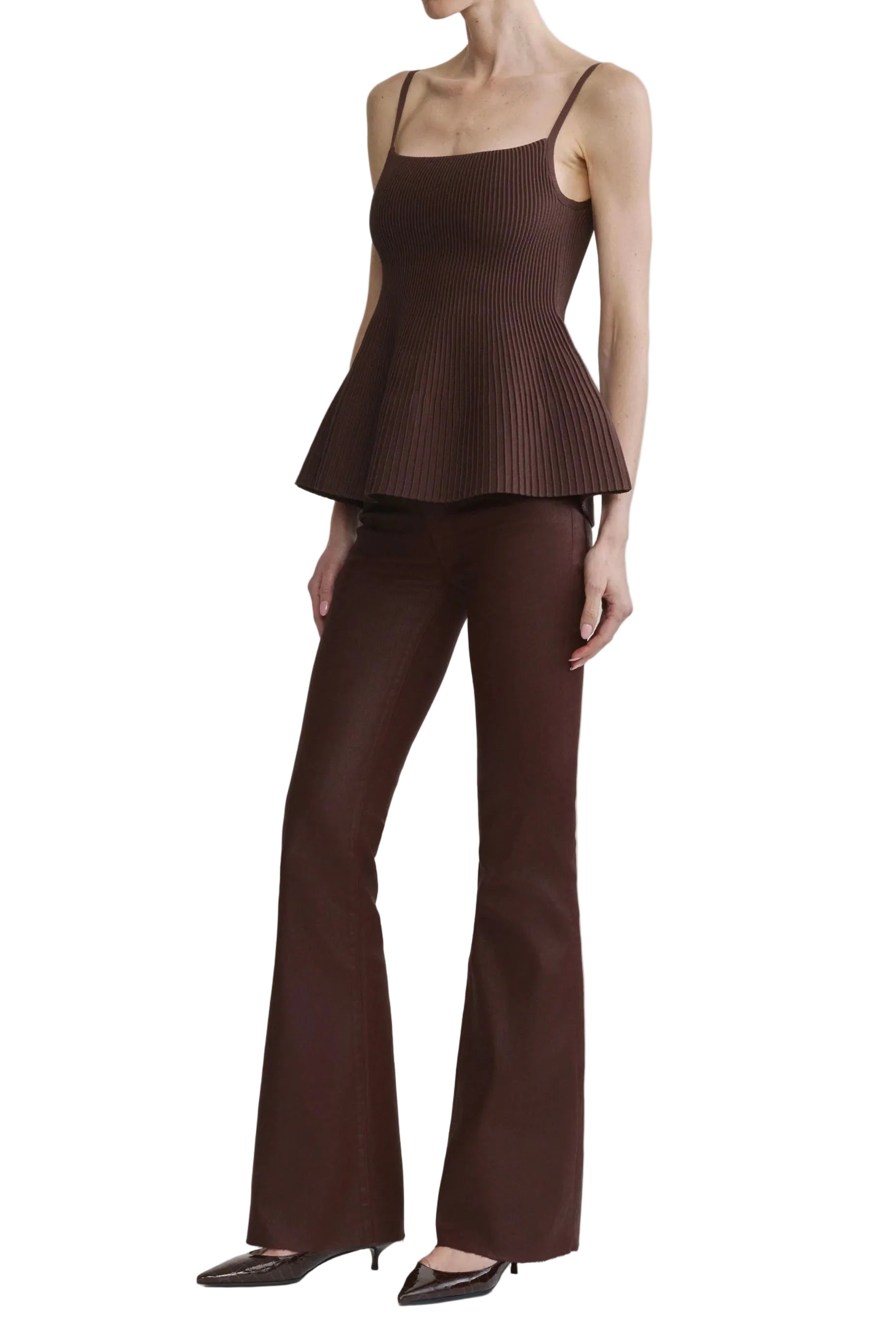 BRIDGET BOOT HIGH RISE COATED 33 JEAN Sassanova
